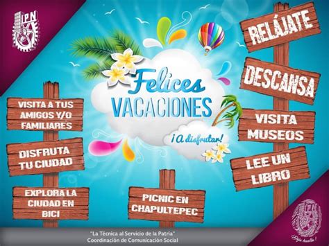 Felices Vacaciones ‿ : Frases, imágenes, mensajes