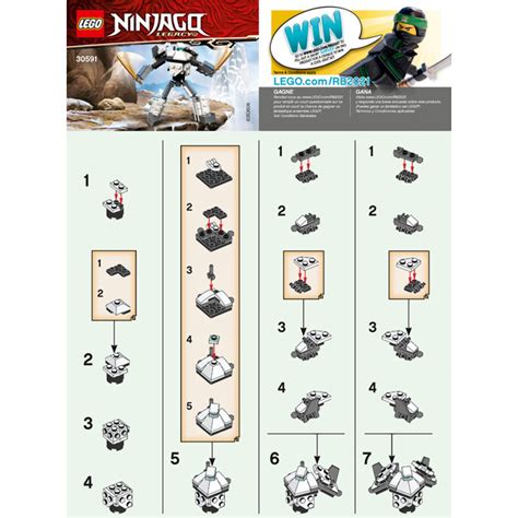 LEGO Titanium Mini Mech Set 30591 Instructions | Brick Owl - LEGO Marketplace