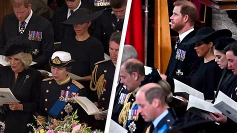 Queen's funeral: People asking why Prince Harry was sitting in second ...