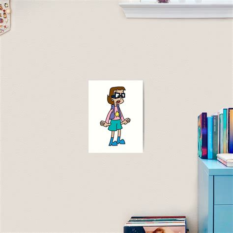 "Cyberchase Inez Fan Art" Art Print for Sale by Ethereal-Enigma | Redbubble