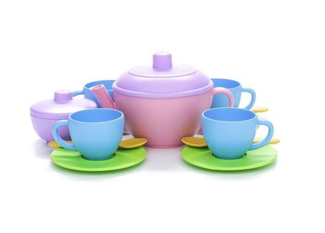 Green Toys Tea Set - Building Blocks