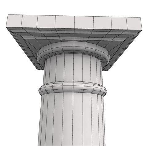 Tuscan Column Printable 3d Max