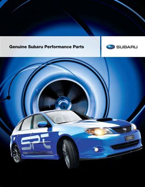 Genuine Subaru Performance Parts - Who-sells-it.com