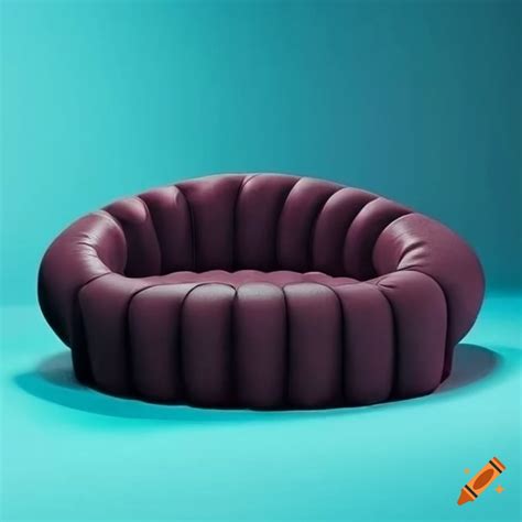 Surrealist sofa with unique design on Craiyon