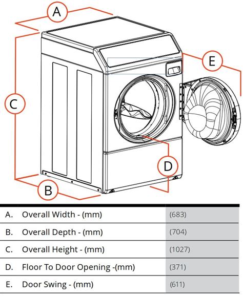 LFNE5B Large 10kg Front Load Washer - Speed Queen Equipment Sales