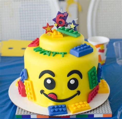 Lego Cake For 6Th Birthday Party - CakeCentral.com