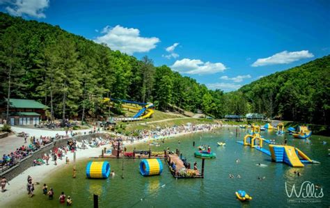 Festival-goers at ACE Waterpark - West Virginia Explorer