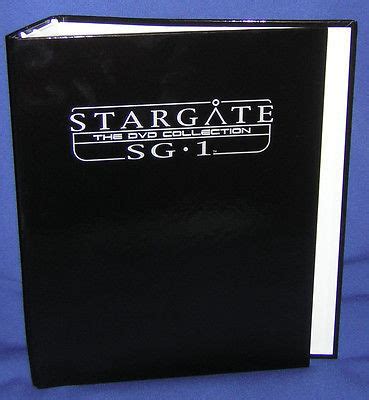 Stargate SG1 ~ The DVD Collection ~ Folder For Magazines ~ Excellent ...