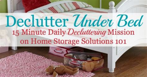 How To Clean & Declutter Under The Bed