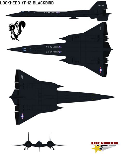 Lockheed YF-12 BlackBird by bagera3005 on DeviantArt