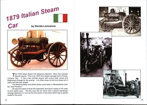 Trinci Steam Carriage 1879 Italy