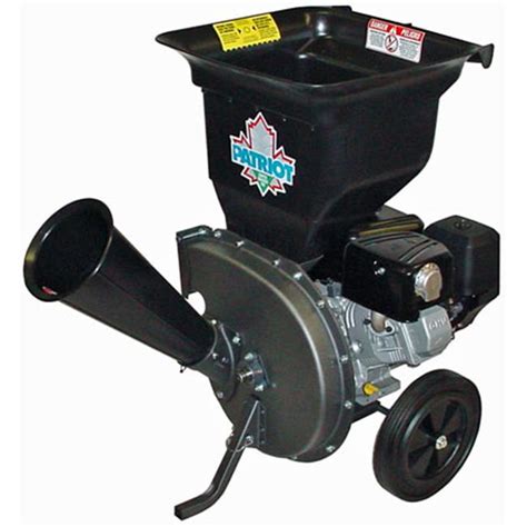 Patriot CSV-3100B 10 hp Gas Wood Chipper Leaf Shredder - Walmart.com