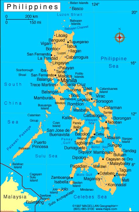 Philippines Map: Regions, Geography, Facts & Figures | Infoplease