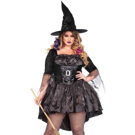 Black Magic Witch Plus Size Costume – State Fair Seasons