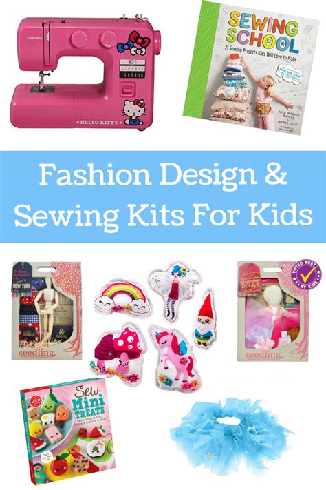 Maker Gifts - Fashion Design and Sewing Kits For Kids - No Time For ...