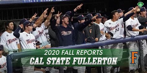 Fall Report: Cal State Fullerton • D1Baseball