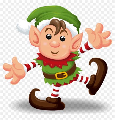 Santa Elves Clip Art