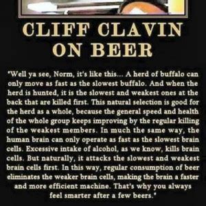 Cliff Clavin Beer Quotes. QuotesGram