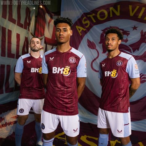 Original All-New Logo: Aston Villa 23-24 Home Kit Released - Footy ...