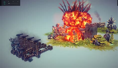 Besiege gameplay: slaying soldiers and sheep with unlikely machines ...