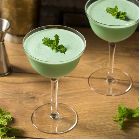 7 Crème de Menthe Drinks - For After-Dinner or Cocktail Hour