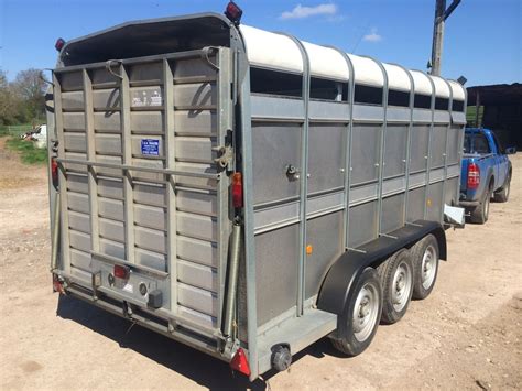 Secondhand Trailers | Livestock | Ifor Williams TA510 - 14ft Tri Axle ...