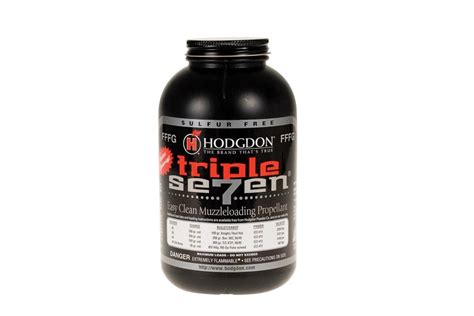 Hodgdon® Triple Seven™ FFFg Powder Substitute | 1 Lb Can | Muzzle ...