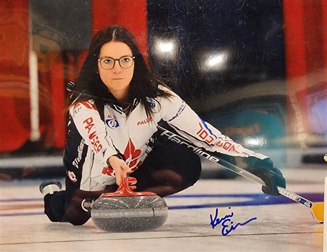 Kerri Einarson Curling Canada Autographed 8x10 Photo w/COA | Icons and Heroes