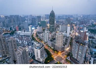 Aerial Photography Wuxi City Skyline Night Stock Photo 2226502313 | Shutterstock