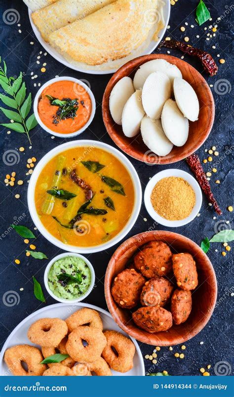 South Indian Food Platter stock photo. Image of cooking - 144914344