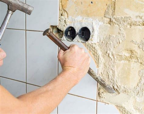 How To Remove Ceramic Bathroom Wall Tiles – Artcomcrea