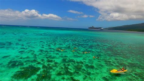 90 minute snorkel safari tour at Mystery Island, Vanuatu. #mysteryisland #mysteryislandtours # ...