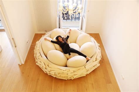 Giant Birdsnest 4 breeding new ideas - OGE Creative Group | Nest bed, Bird nest, Cool beds