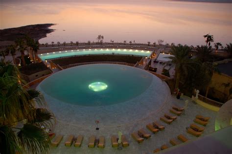 One of the fabulous pools at Hotel Kempinski Dead Sea Resort Jordan