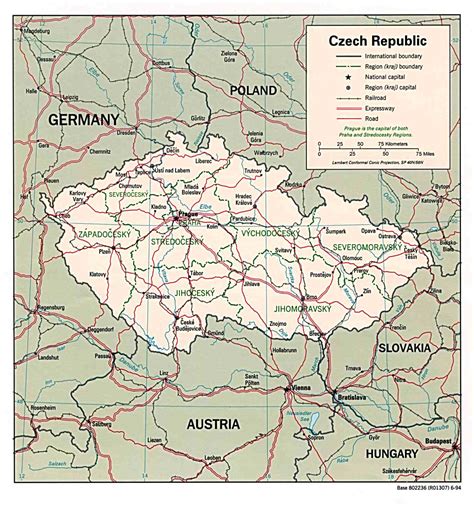 Czech Republic Maps - Perry-Castañeda Map Collection - UT Library Online