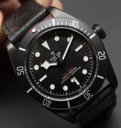 Tudor Heritage Black Bay Dark Watch Hands-On | aBlogtoWatch