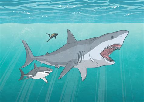 Great White Shark Size Comparison To Bus