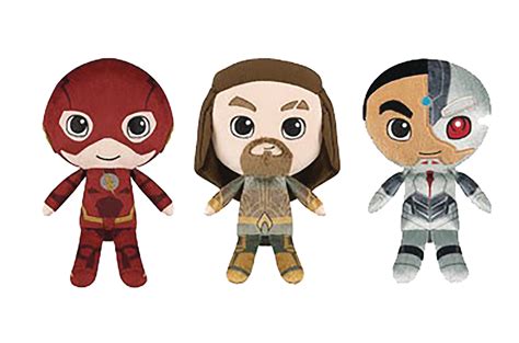 JUN178553 - HERO PLUSHIES JUSTICE LEAGUE MOVIE 9PC PLUSH DISP - Previews World