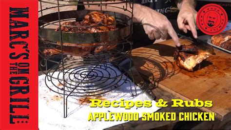 Applewood Smoked Chicken Rub and Recipe - YouTube