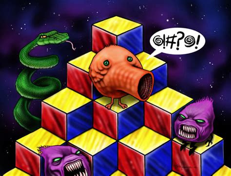 Qbert by LabrenzInk on DeviantArt