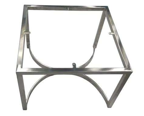 Stainless Steel PVD Coating SS Bedside Table Frame, Size: 2x2 Feet at ...