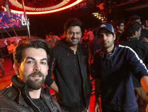 Prabhas, Neil Nitin Mukesh take selfie on the sets of Saaho - OrissaPOST