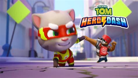 talking tom hero dash gameplay part13 - YouTube