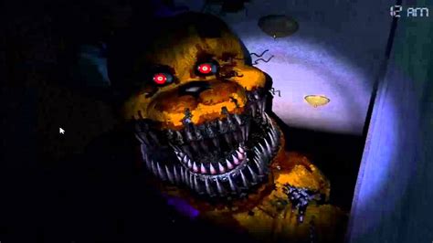 Five Nights at Freddy's 4 : The Final Chapter NIGHTMARE FREDBEAR JUMPSCARE FNAF 4 - YouTube