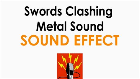 Swords Clashing Sound Effect ♪ - YouTube