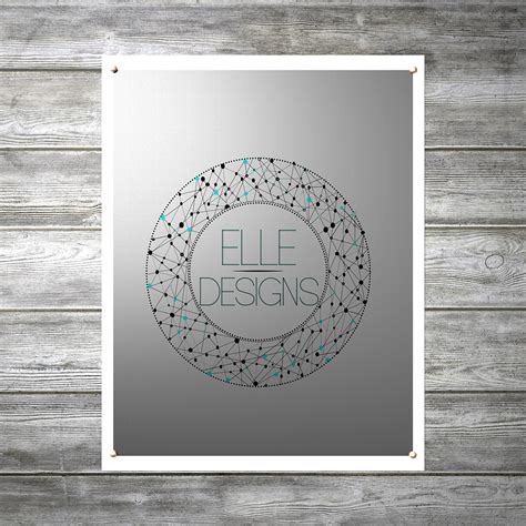 ELLE Designs logo on Behance