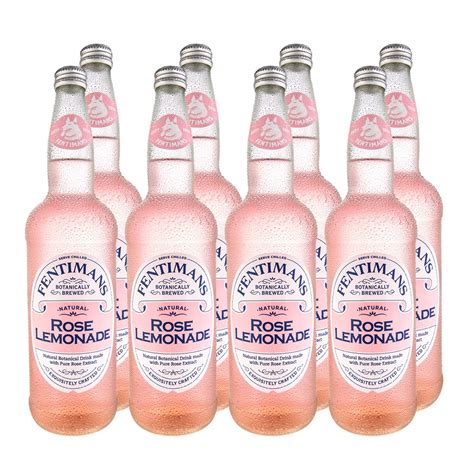 Rose Lemonade 750ml, Pack of 8: Amazon.co.uk: Grocery