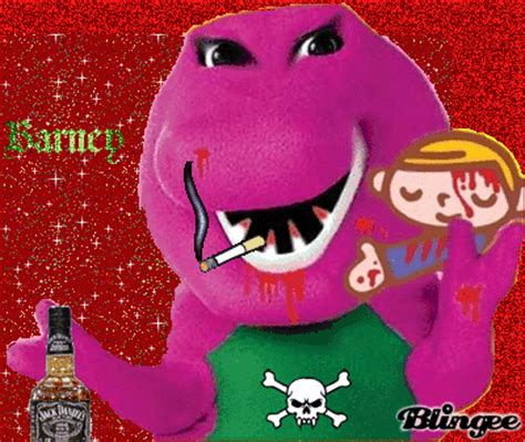 killer barney Picture #90954491 | Blingee.com