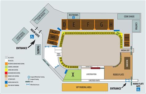 Rodeo Grounds Map