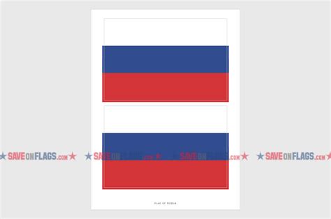 Russia Flag Sticker, Weatherproof Vinyl Russian Flag Stickers ...